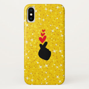 K-Pop Idol Finger Heart Liebe Symbol Telefoncase Case-Mate iPhone Hülle
