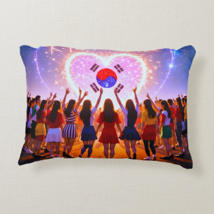 K-Pop ist mein Leben über der Galaxie Dekokissen