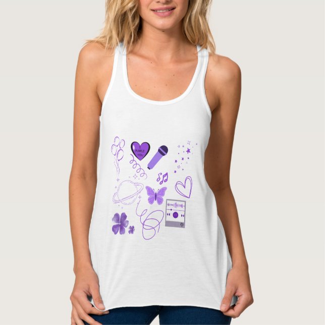 K-Pop-Jungsband Tank Top (Vorderseite)