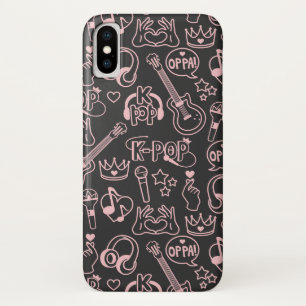 K-Pop   Music Idol Finger Heart 오 빠 Handy Case