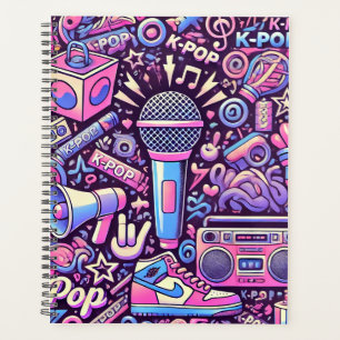K-Pop-Notebook Planer