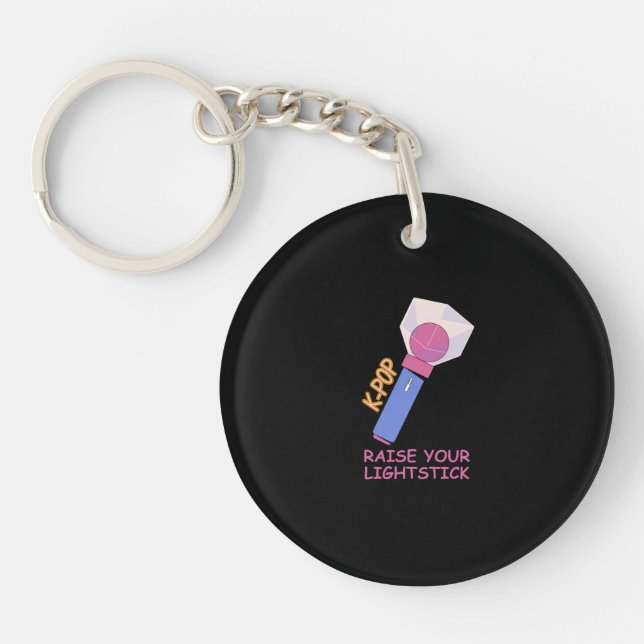 K-POP Raise your lightstick Schlüsselanhänger (Vorderseite)