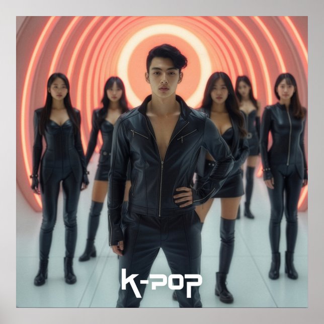 K-POP - SEOUL - ASIEN POSTER (Vorne)