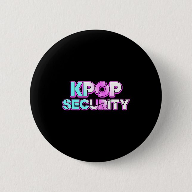 K-Pop Sicherheits-Mama-Vater-Kinder lustiger Gebur Button (Vorderseite)