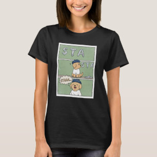 K-Pop STAAA Streunender Welpe Insider-Witz Fandom T-Shirt