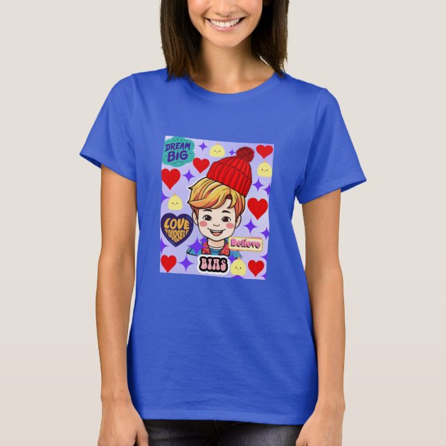 K POP t SHIRT (Vorderseite)