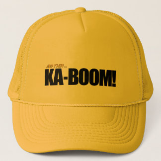 KA-BOOM! Gelb Truckerkappe