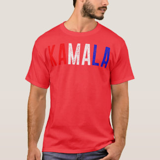 KA MA LA Kamala Rouge Blanc Bleu TShirt 2