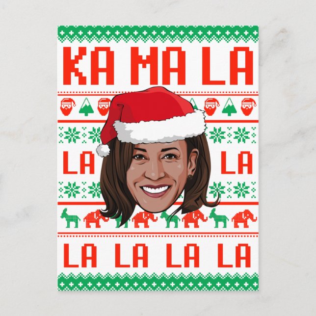 KA MA LA LA LA LA HARRIS POSTKARTE (Vorderseite)