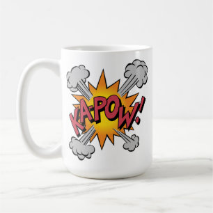 KA-POW! Comic Book Graphic Kaffeetasse