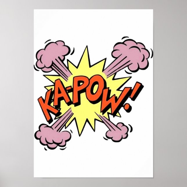 KA-POW! POSTER (Vorne)