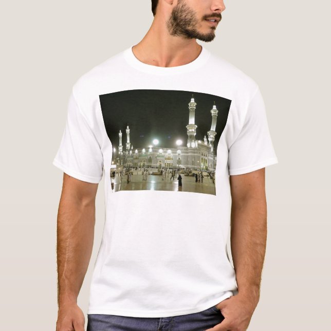 Kaaba Kaba Mekka Mecca Islam Allah Moslem Muslim T-Shirt (Vorderseite)