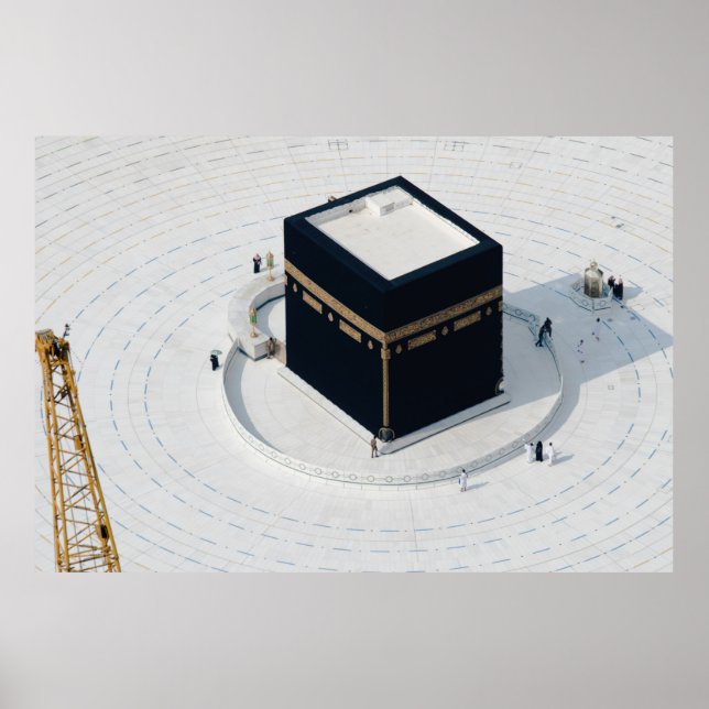 Kaaba Schönheit Mekka Saudi-Arabien Poster (Vorne)