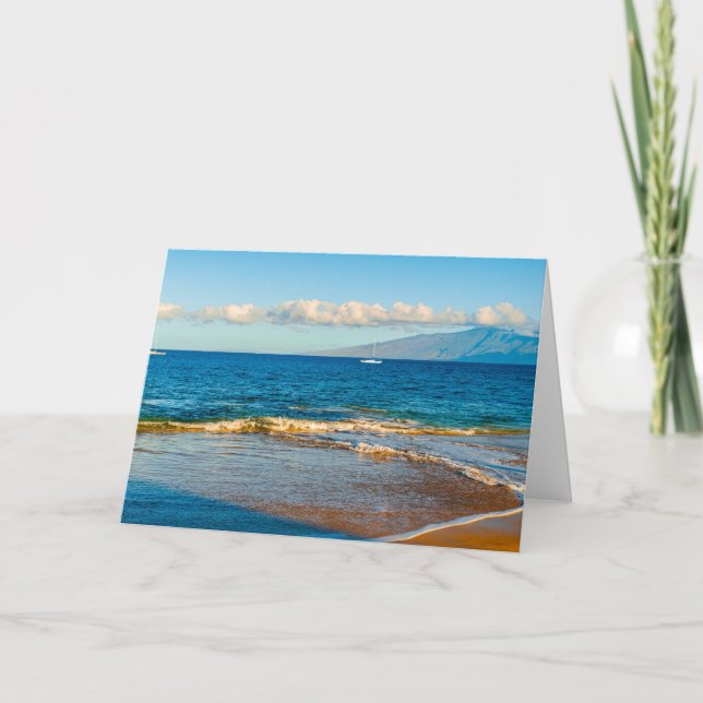 Kaanapali Beach Grußkarte Karte (Vorderseite)