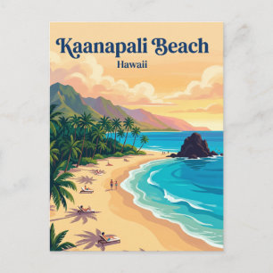 Kaanapali Beach Hawaii Postkarte