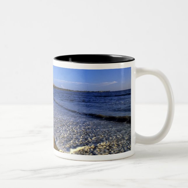Kaanapali strand, Maui, Hawaii, USA Zweifarbige Tasse (Rechts)