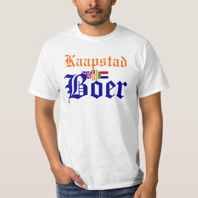Kaapstad Boer T-Shirt (Vorderseite)