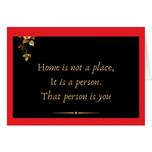 Kaart met tekst (Vorderseite (Horizontal))