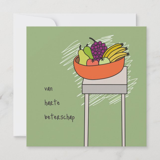 kaart van harte beterschap karte (Vorderseite)