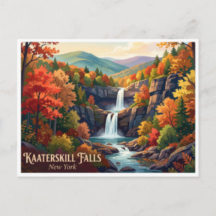 Kaaterskill Falls Hunter New York Postkarte