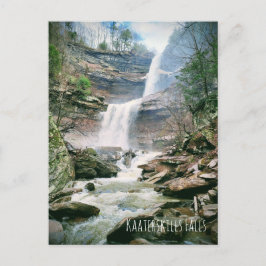 Kaaterskills Falls Postcard Feiertagspostkarte