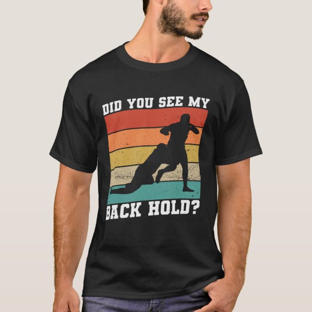 Kabaddi Back Hold Punjabi Kabaddi Player Indian Te T-Shirt (Vorderseite)