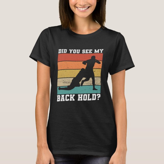 Kabaddi Back Hold Punjabi Kabaddi Spieler Indian T T-Shirt (Vorderseite)