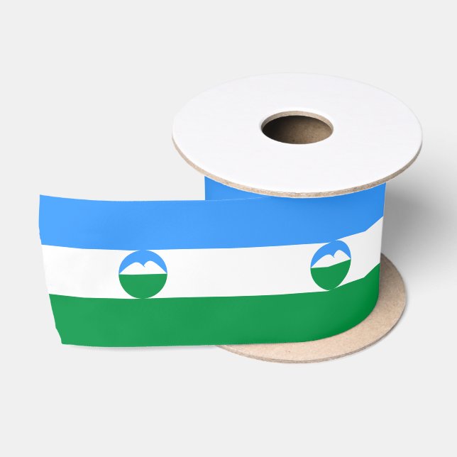 Kabardino Balkaria Fahne Satinband (Spule)