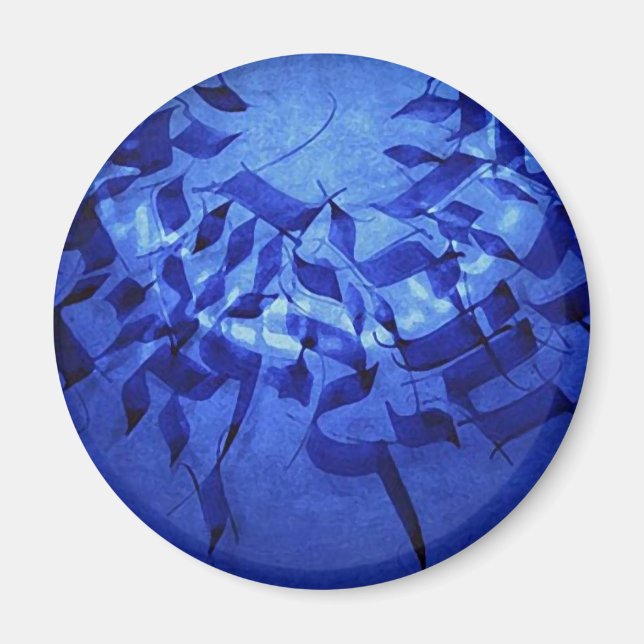 Kabbalah Buchstaben Magnet (Vorne)