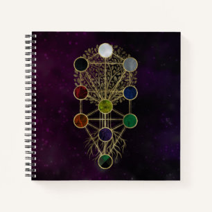 Kabbalah Der Baum des Lebens - Etz Hayim Notizbuch