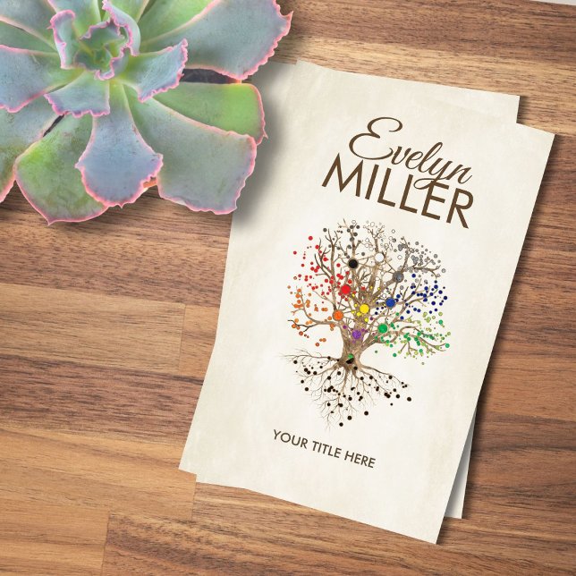 Kabbalah Der Baum des Lebens Visitenkarte (Von Creator hochgeladen)