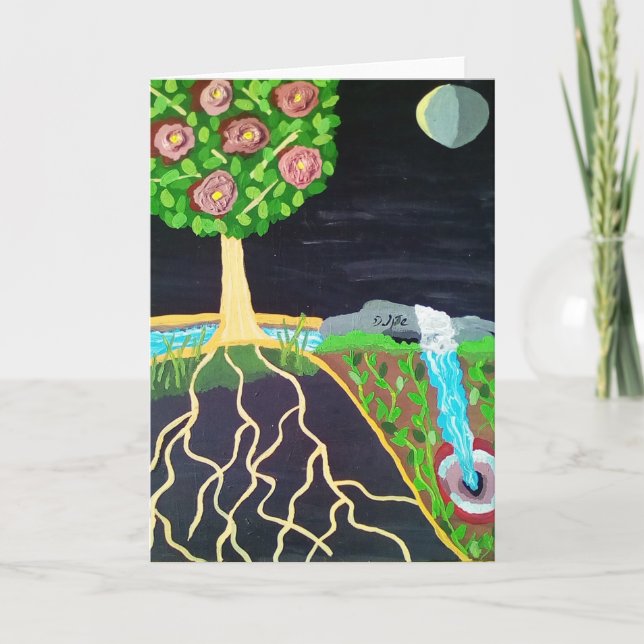 Kabbalah Karte (Vorderseite)