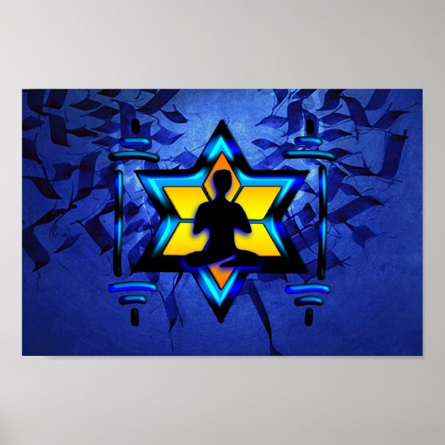 Kabbalah Meditation Poster (Vorne)