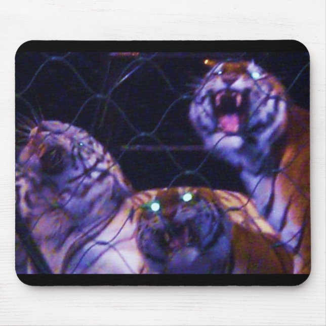 KABEL TIGERS Mausknöpfe Mousepad (Vorne)