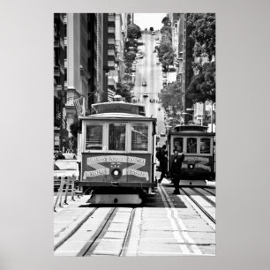 KABELAUTO IN SAN FRANCISCO POSTER