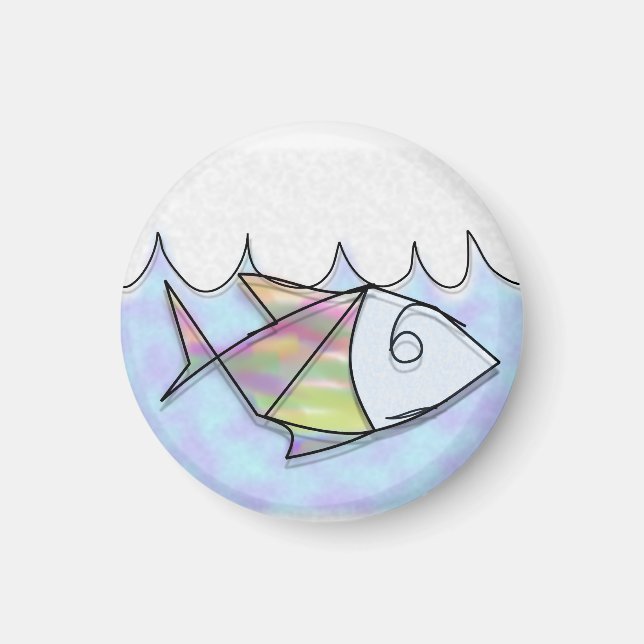 Kabelfisch Magnet (Vorne)