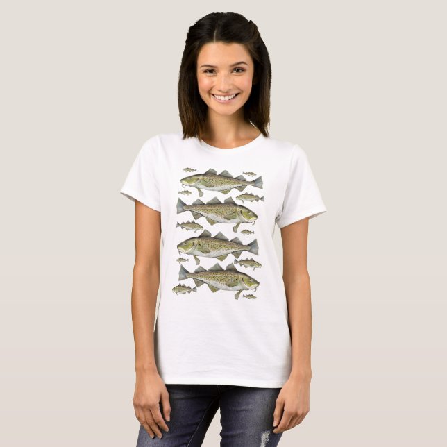Kabeljaus T-Shirt (Vorne ganz)