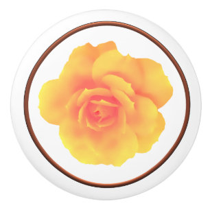 Kabelknopf für die Rose Keramikknauf