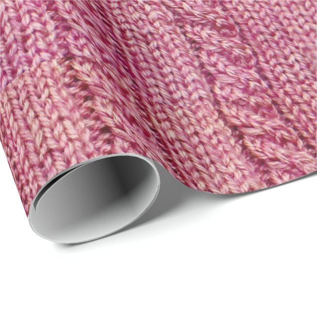 Kabelpulli für Stricks Geschenkpapier (Rolleneckpunkt)