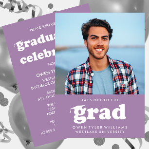KABELRETRO HAT SICH AN DER GRAD FOTO GRAD INVITE EINLADUNG