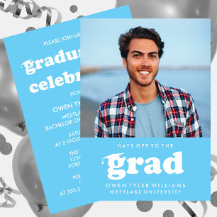 KABELRETRO HAT SICH AN DER GRAD FOTO GRAD INVITE EINLADUNG