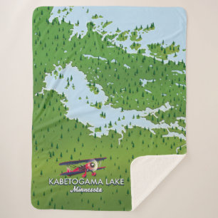 Kabetogama See, Minnesota, USA Reiseplan. Sherpadecke