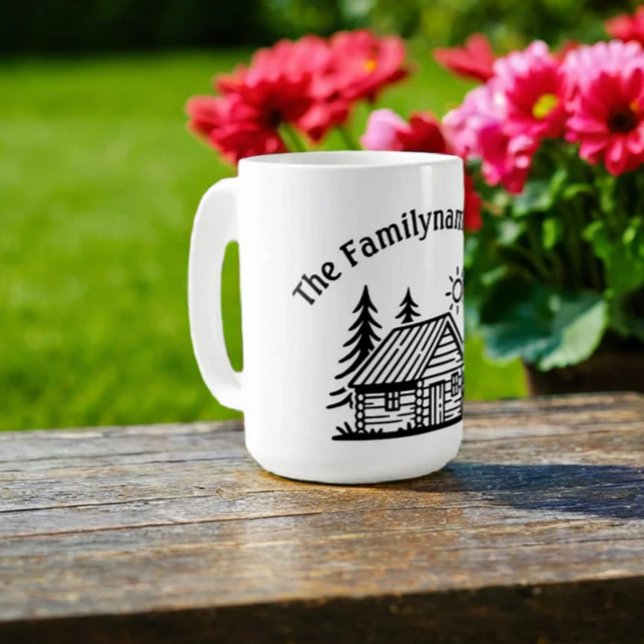 Kabine für benutzerdefinierte Familien Kaffeetasse (Von Creator hochgeladen)