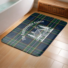 Kabine für benutzerdefinierte Familien Tartan Kari Badematte