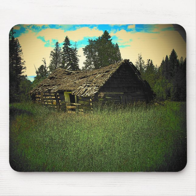 Kabine im Feld von Djoneill Mousepad (Vorne)