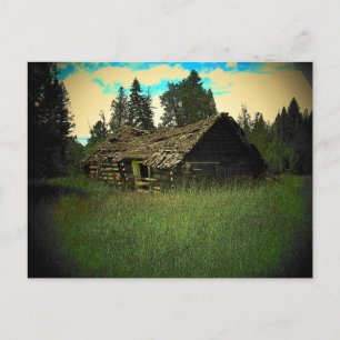 Kabine im Feld von Djoneill Postkarte