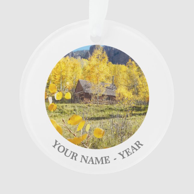 Kabine in den Espen Ornament (Vorderseite)