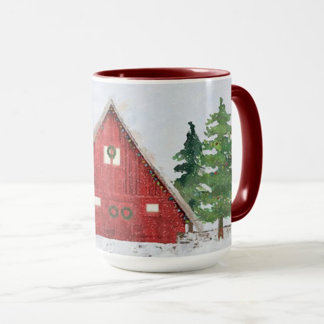 Kabine in der Woods Holiday Tasse (VorderseiteRechts)
