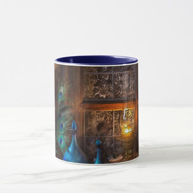 Kabine mit Lampenlichtbühne Tasse (Zentrum)