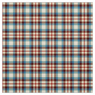 Kabine Tartan~ glücklicher Holzfäller Stoff